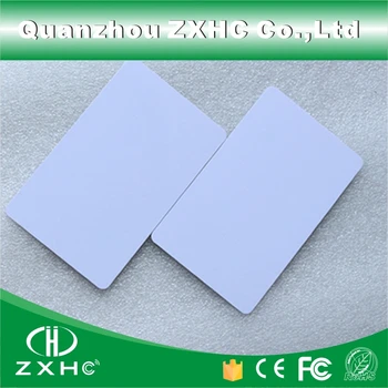 (10 adet/grup) FM1108 (Uyumlu S50) Su Geçirmez PVC Akıllı Beyaz Kart RFID Etiketleri Erişim Kontrolü İçin 13.56 MHz