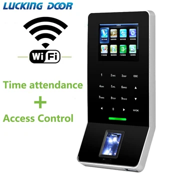 2.4 İnç LCD Biyometrik WIFI Parmak İzi Giriş Kontrol Saat Seyirci Sistemi TCP / İP RJ45 Parmak İzi Okuyucu