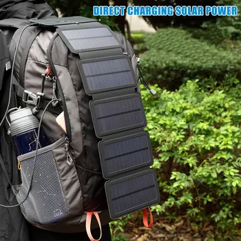 7.5W Portable Folding Solar Charger for Mobile Phone Outdoor Solar Charging Board DQ-Drop электронная сигарета