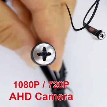 AHD Sistemi için 1080P AHD Mini Kamera 2MP Vidalar Model Tipi 720P veya 1080P AHD Kamera