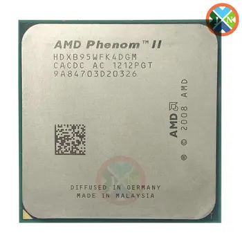 AMD Phenom II X4 B95 CPU/HDXB95WFK4DGM / HDXB95WFK4DGI 938Pın/3.0 GHz / 6 MB L3 / 95 W Soket AM3, miktarı 945