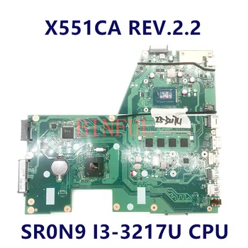 Anakart Asus F551C X551C X551CA REV. 2. 2 İle SR0N9 I3-3217U CPU 4GB Laptop Anakart 100 % Tam İyi Çalışıyor