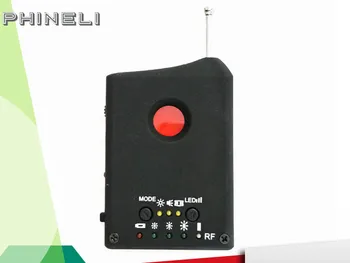 Anti Dedektörü Gizli Kamera GSM Ses Hata Bulucu GPS Sinyal Lens RF İzci Anti Samimi Kamera Dedektörü