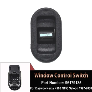 Araba Styling Yeni Elektrik Güç Tek Düğme Pencere Kaldırıcı Cam Anahtarı Daewoo Nexia N100 N150 Salon 1997-2008 96179135