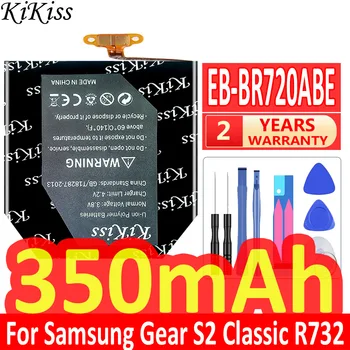 BR720ABE Samsung Gear S2 için klasik SM-R720 R720 R732 Smart İzle 350mAh Yedek Pil EB-