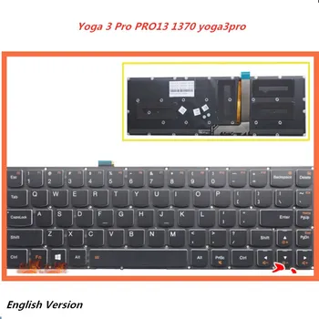 Dizüstü İngilizce Düzeni Klavye İçin Lenovo Yoga 3 Pro PRO13 1370 yoga3pro