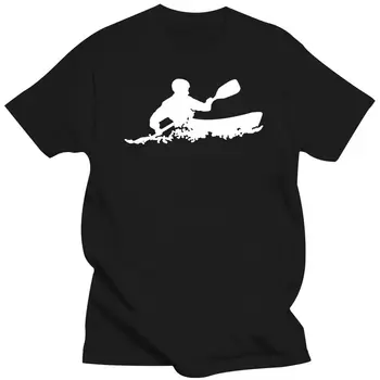 Doğum günü hediyesi Kısa Kollu Moda T Shirt Erkek Giyim Sakin Ol Ve Kayık T-shirt Kayak Kürek Komik