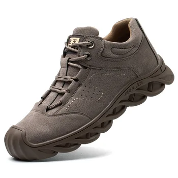 Erkek Botları çelik burun Emek Koruma Ayakkabı Erkekler İş Güvenliği Ayakkabıları Şut dayanıklı delinmez Kaynak Ayakkabı