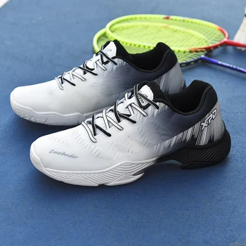 Erkekler Rekabetçi Badminton Ayakkabı Orijinal Sneakers Hafif Döner Toka Tenis Voleybol Ayakkabı Kadın Spor Sönümleme Beyzbol