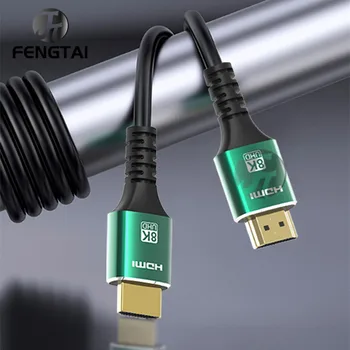 FENGTAI HDMI uyumlu Kablo Video Kabloları 8K HDMI uyumlu HDMI Kablosu Altın Kaplama 3D 1080P monitörlü tv Bilgisayar 10M 15M