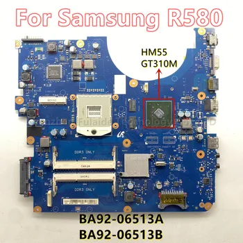 Için Samsung R580 NP-R580 Laptop Anakart HM55 GT310M GPU ve BA92-06129A BA92-06129B BA92-06513A BA92-06513B BA92-06128A