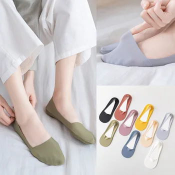Kadın Moda Çorap Terlik 2022 Yaz Yeni Kısa Çorap Düz Renk kadın Yüksek kaliteli Görünmez Çorap Kadın Kore Tarzı Kız