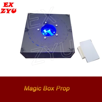 Kaçış oyunu Sihirli Kutu prop Kullanımı Metal veya Mıknatıs veya RFID Kart tetiklemek için kutu açık ışıkları ile kaçış odası rune sahne EX ZYU
