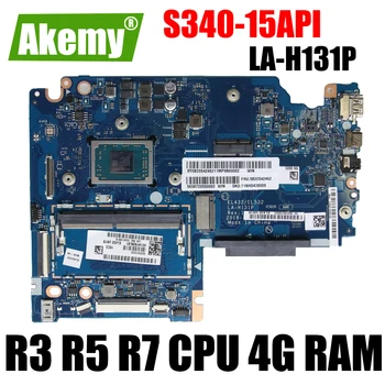 LA-H131P anakart için Lenovo ıdeapad S340-15API laptop anakart R3-3200U R5-3500U R7-3700U AMD CPU 4GB RAM