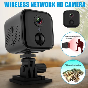 Mini kamera Çok Fonksiyonlu WİFİ Webcam Yüksek Çözünürlüklü Akıllı Kamera Gece Görüş RIR Ev Açık Yard için W20
