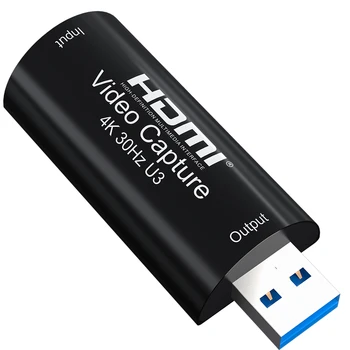 MS2130 4K HDMI USB 3.0 Ses Video Yakalama Kartı Oyun Kayıt PS4 PS5 Kamera Dizüstü Bilgisayar Canlı Akış 1080P 60fps YUY2