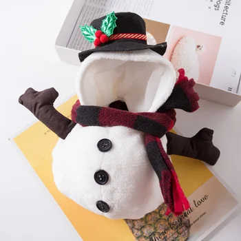 Noel Kardan Adam Ceket köpek evcil hayvan giyim Pamuk Köpek Giysileri Kedi Küçük Sevimli Sonbahar Kış Beyaz Moda Erkek Yorkshire Aksesuarları