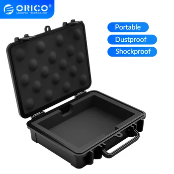 ORICO PHF-35 3.5 İnç HDD Koruyucu Kutu saklama kutusu Su geçirmez Darbeye dayanıklı Toz geçirmez Fonksiyonu Güvenlik Etiketi Tasarım
