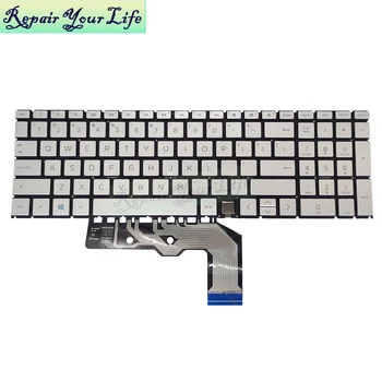 Orijinal ABD Arkadan Aydınlatmalı Laptop Klavye hp ENVY 17 için 17-CG 17T-CG 17M-CG Yedek Klavyeler Arka PK132UR1A114 PK132UR1C12
