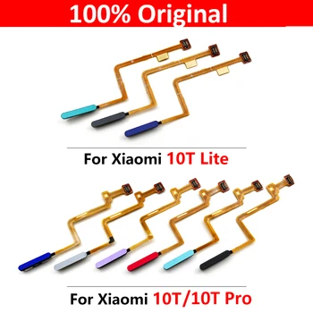 Orijinal Parmak İzi Xiaomi Mi 10T Mi10T Pro Lite M2007J3SY KİMLİK Ana Düğme Parmak İzi Menü Dönüş Anahtarı Sensörü Flex Kablo