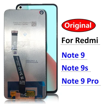 Orijinal Xiaomi Redmi İçin Not 9 Pro 9S M2003J6A1G LCD ekran Redmi İçin Not 9 LCD ekran M2003J15SC M2003J15SG
