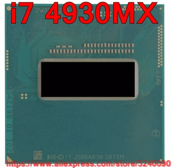 Orijinal ıntel Core i7 4930mx SR15M CPU (8 M Önbellek / 3.0 GHz-3.9 GHz/Dört Çekirdekli) i7-4930mx Dizüstü işlemci ücretsiz kargo 