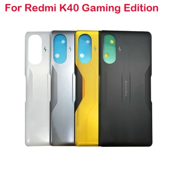 Pil Arka arka Kapak Kapı Konut Xiaomi Redmi İçin K40 Oyun Sürümü Pil Kapağı onarım arka kabuk Değiştirme K40Gaming