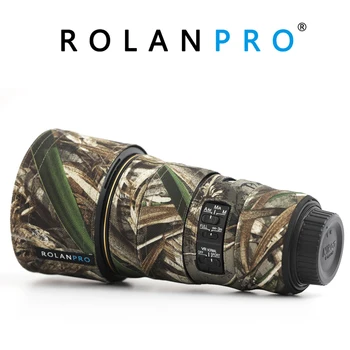 ROLANPRO lens kapağı için Nikon AF-S 300mm F4E PF ED VR Koruyucu Silahlar Giyim Kamuflaj Kamera Ceket Lens Kılıfı Silah Durumda