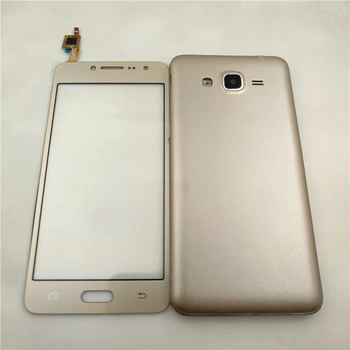 Samsung Galaxy J2 Başbakan SM-G532F G532H dokunmatik Ekran Cam sayısallaştırma paneli Orta Çerçeve İle Pil arka kapak Onarım parçaları