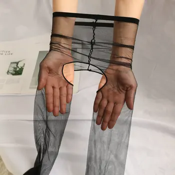 Seksi Çorap kadın Açık Kasık Külotlu Ultra-ince 0D Birinci hat Ayak Şeffaf Görünmez Hollow Yaz kadın çorap