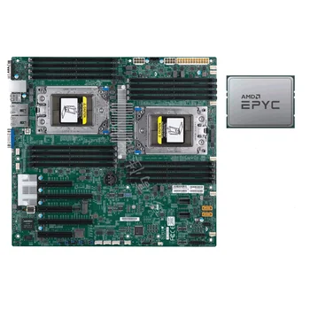 Supermicro H11DSı-NT Anakart AMD EPYC 7601 32 Çekirdek CPU 3.2 GHz'e kadar SP3