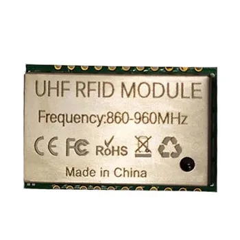 Tam Frekans 860-960 MHz Tiny Boyutu UHF RFID Modülü RF Güç Kazanç-2~25dbm Ayarlanabilir Okuyucu Wirter Gayrimenkulünü StampSolder