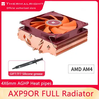 Thermalright AXP90 CPU Radyatör 47mm İnce 4 ısı Borusu Masaüstü Bilgisayar Push-Down Radyatör Intel 1155 1156 AMD AM4