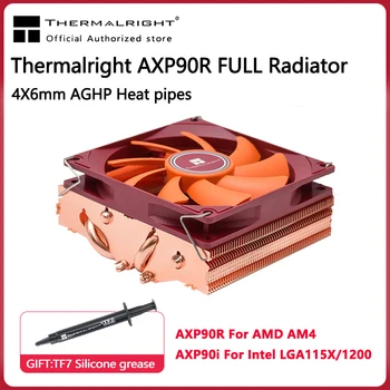 Thermalright AXP90R / I TAM HTPC ITX saf Bakır CPU soğutucu 47mm Ince 4 ısı borusu Push-Down radyatör AMD AM4 Intel LGA115X