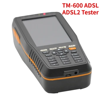 TM-600 ADSL ADSL2 Test Cihazı ADSL WAN ve LAN Test Cihazı xDSL Hattı test ekipmanı TM600 Ton İzci TDR Kablo Arıza Bulucu isteğe bağlı