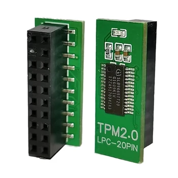 TPM 2.0 Şifreleme Güvenlik Modülü Uzaktan Kart 20 Pin LPC ASUS GİGABYTE PC Yükseltme TPM Modülü Sürüm 2.0