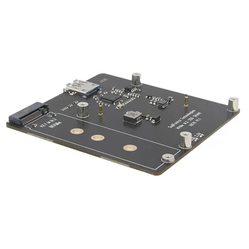 X876 V1. 1 M. 2 NVME SATA SSD Ultra İnce genişletme kartı Ahududu Pi İçin 4 Model B NAS Depolama Modülü
