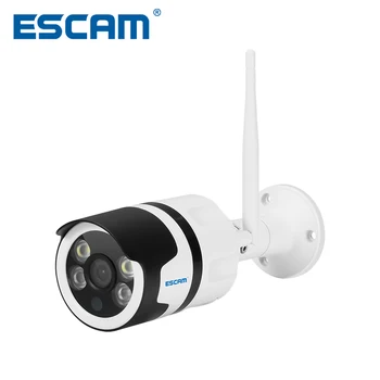 YCC365 artı ESCAM QD109 HD 720 P Kablosuz Wifi İP Kamera Açık Su Geçirmez Gözetim Güvenlik Kameraları Kızılötesi Bulllet Kamera