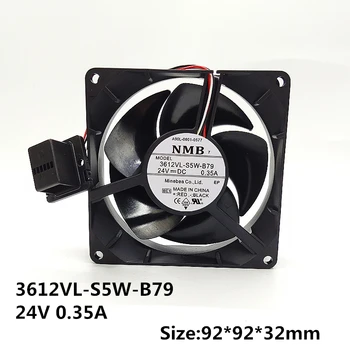 Yeni 3612VL-S5W-B79 A90L-0001-0577 24 V 0.35 A 9 cm 9232 orijinal FANUC fan