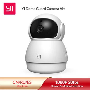 YI Dome Güvenlik Kapalı Kamera HD 1080p WiFi Ip Kamera Akıllı Video Gözetim Sistemi Hareket Algılama insan ve Evcil Hayvan AI